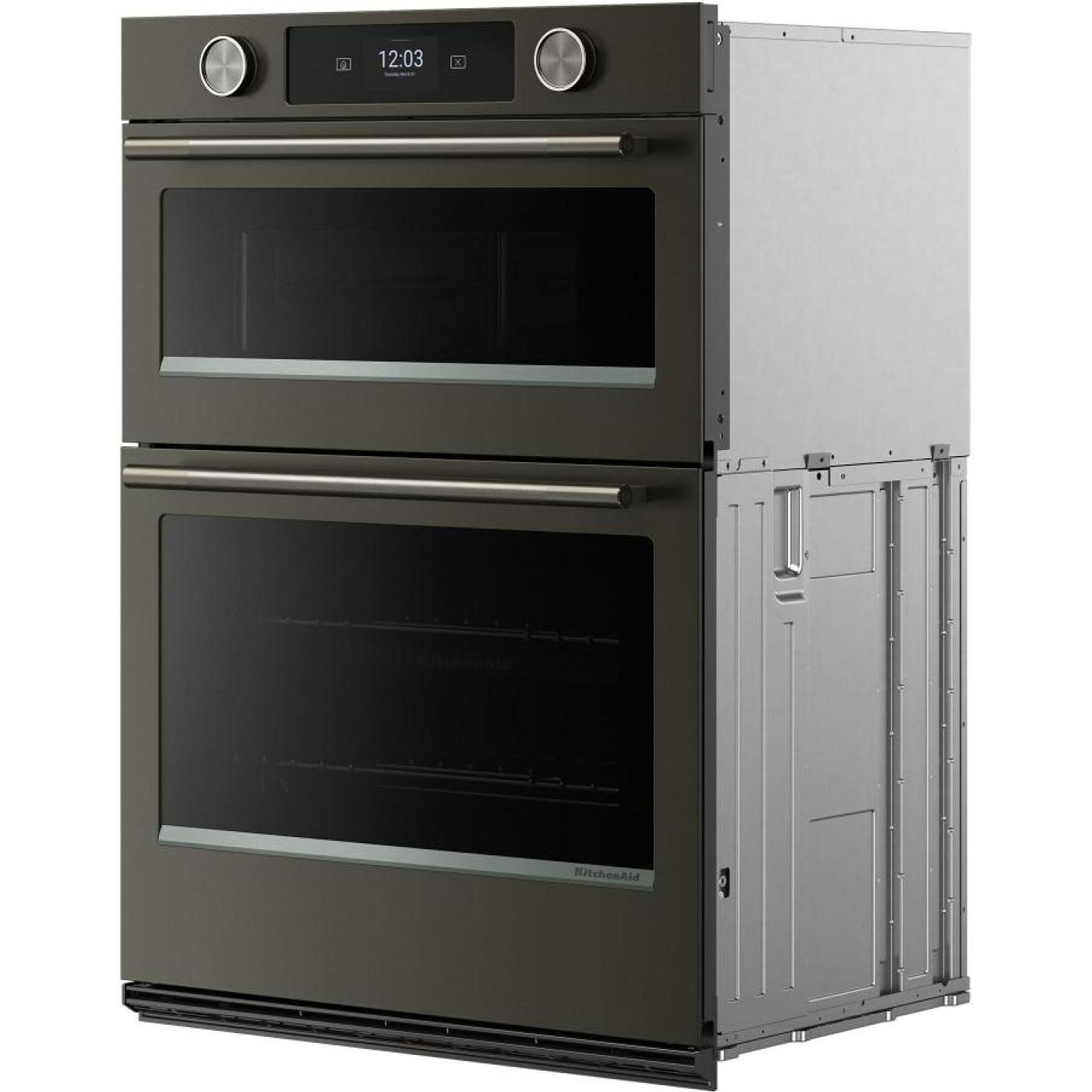  KitchenAid 30-inch Smart Electric Combo Wall Oven with Intelligent Cooking Camera KOEC930SBE IMAGE 6