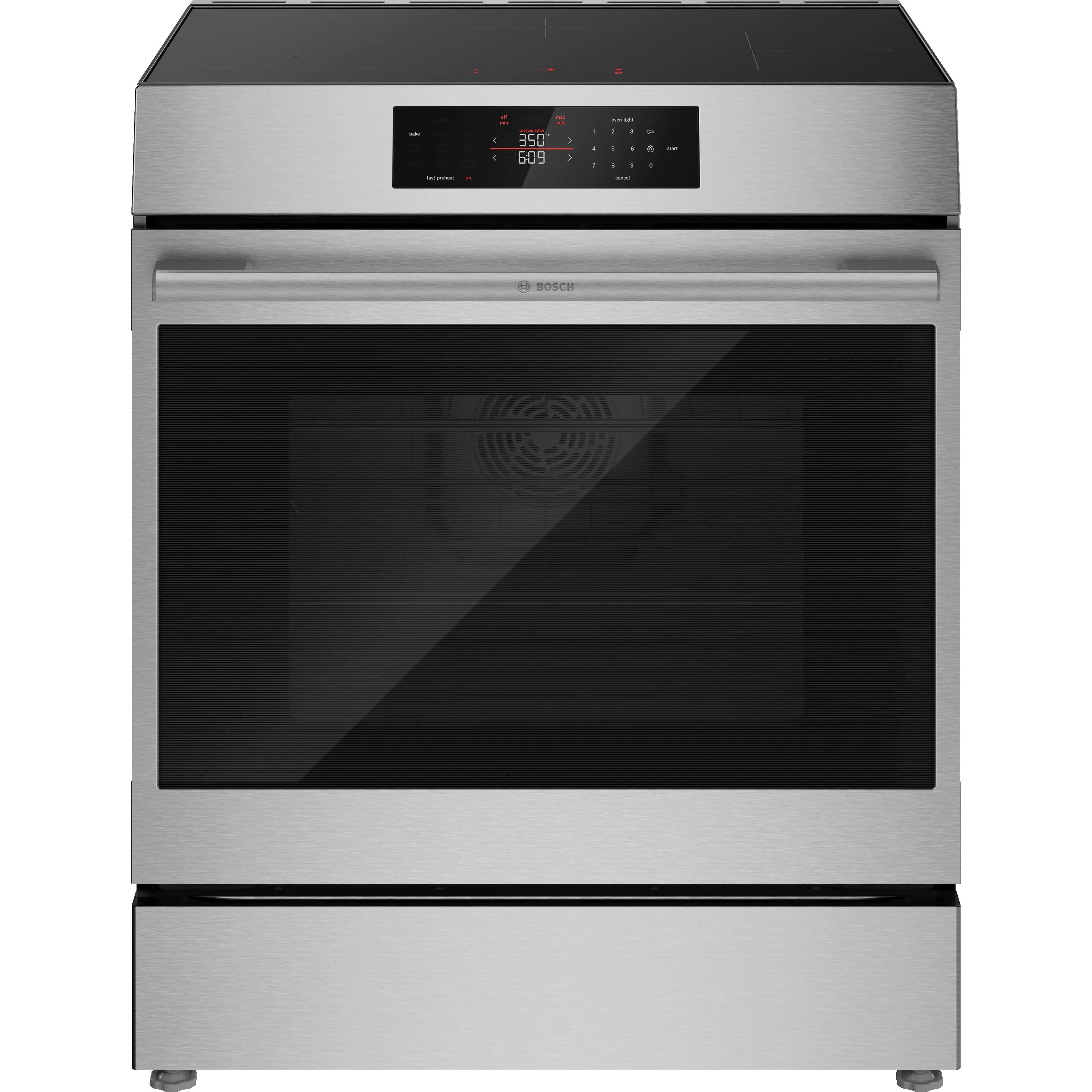  Bosch 500 Series Induction Freestanding Range HIF5050MC IMAGE 1