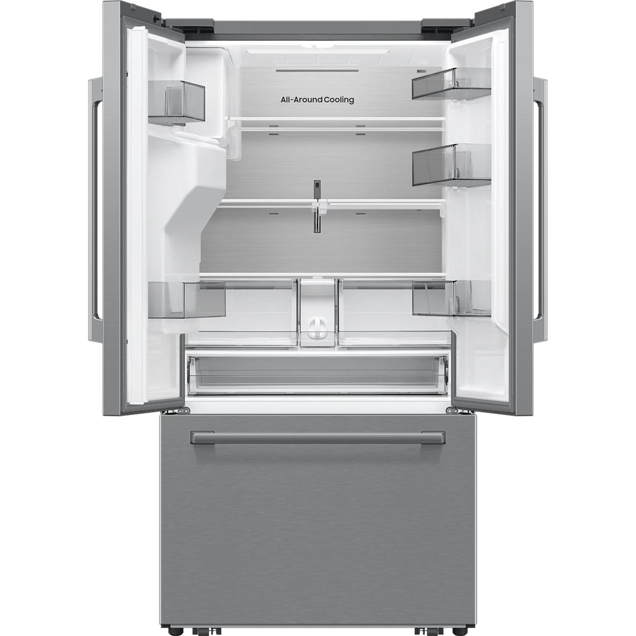  Samsung 29 cu. ft. Bespoke AI 3-Door French Door with Sphere Ice™ RF70H30GERAA IMAGE 2