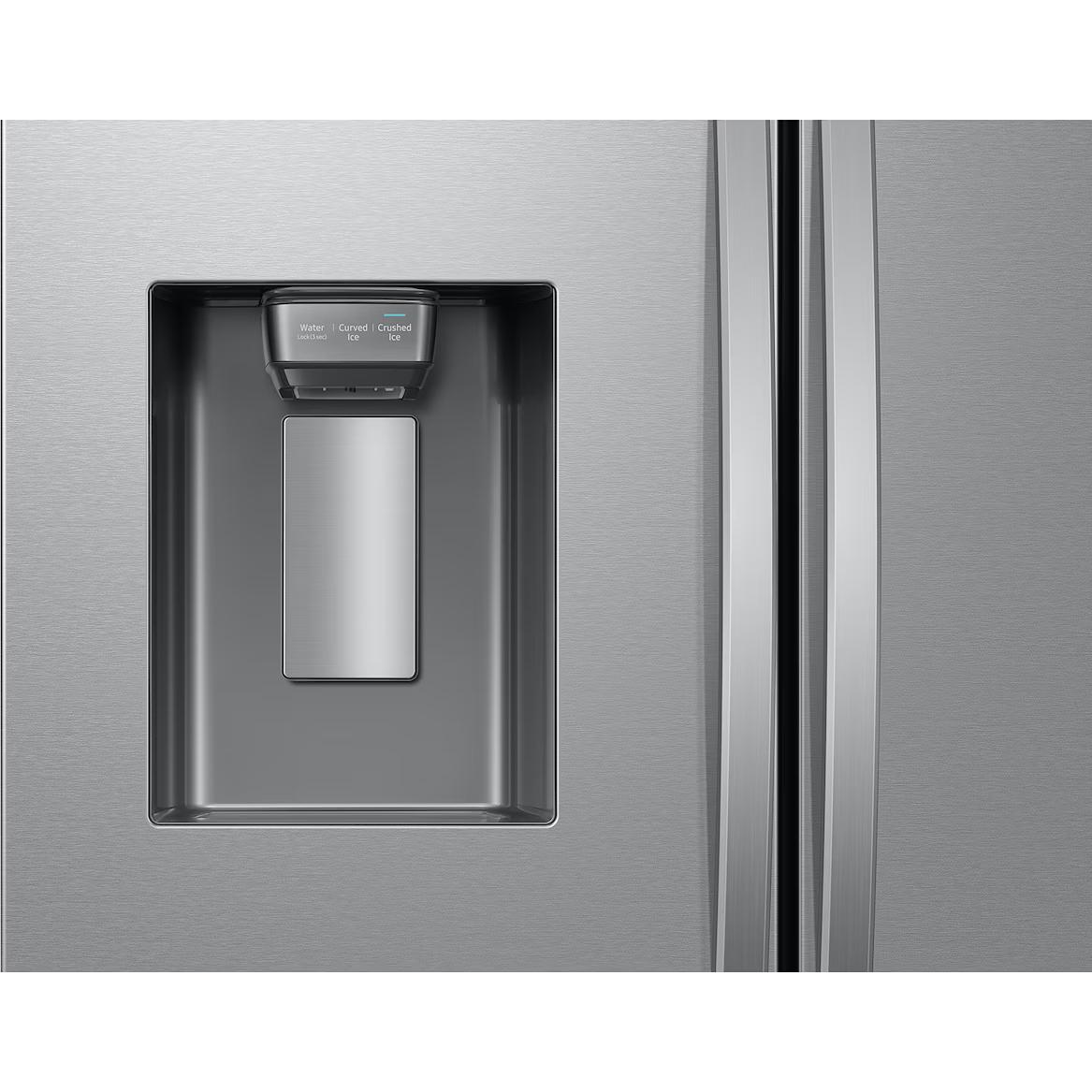 Samsung 31 cu.ft. Bespoke AI 3-Door French Door Refrigerator RF32CG5B30SRAA IMAGE 5