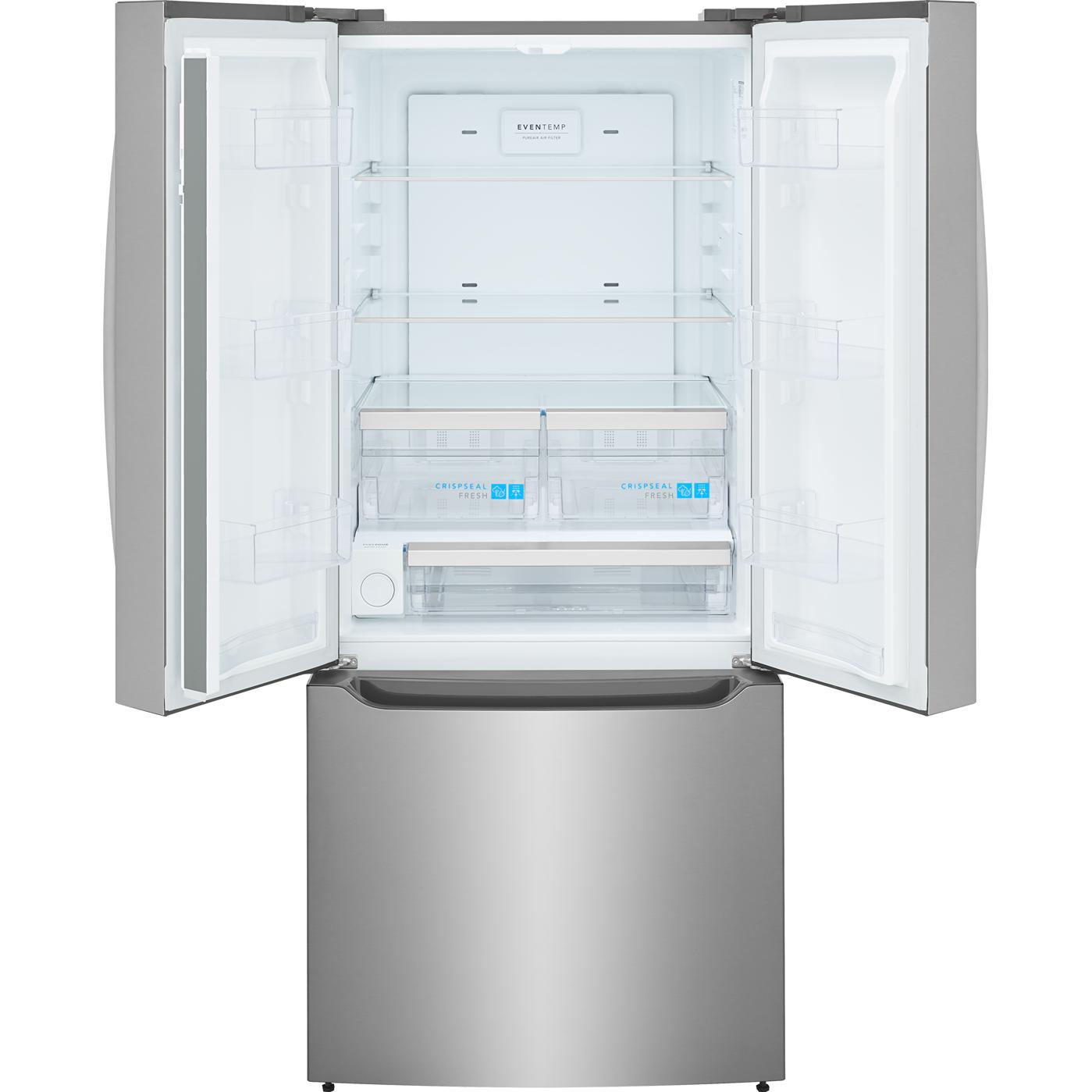  Frigidaire Gallery 30-inch, 20 Cu. Ft. French Door Refrigerator with Ice Maker GRFS2023AF IMAGE 3