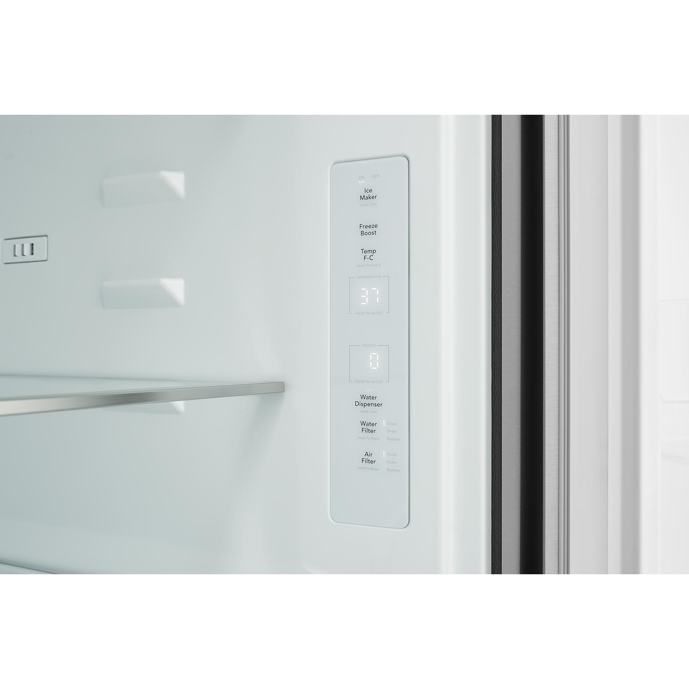  Frigidaire Gallery 30-inch, 20 Cu. Ft. French Door Refrigerator with Ice Maker GRFS2023AF IMAGE 4