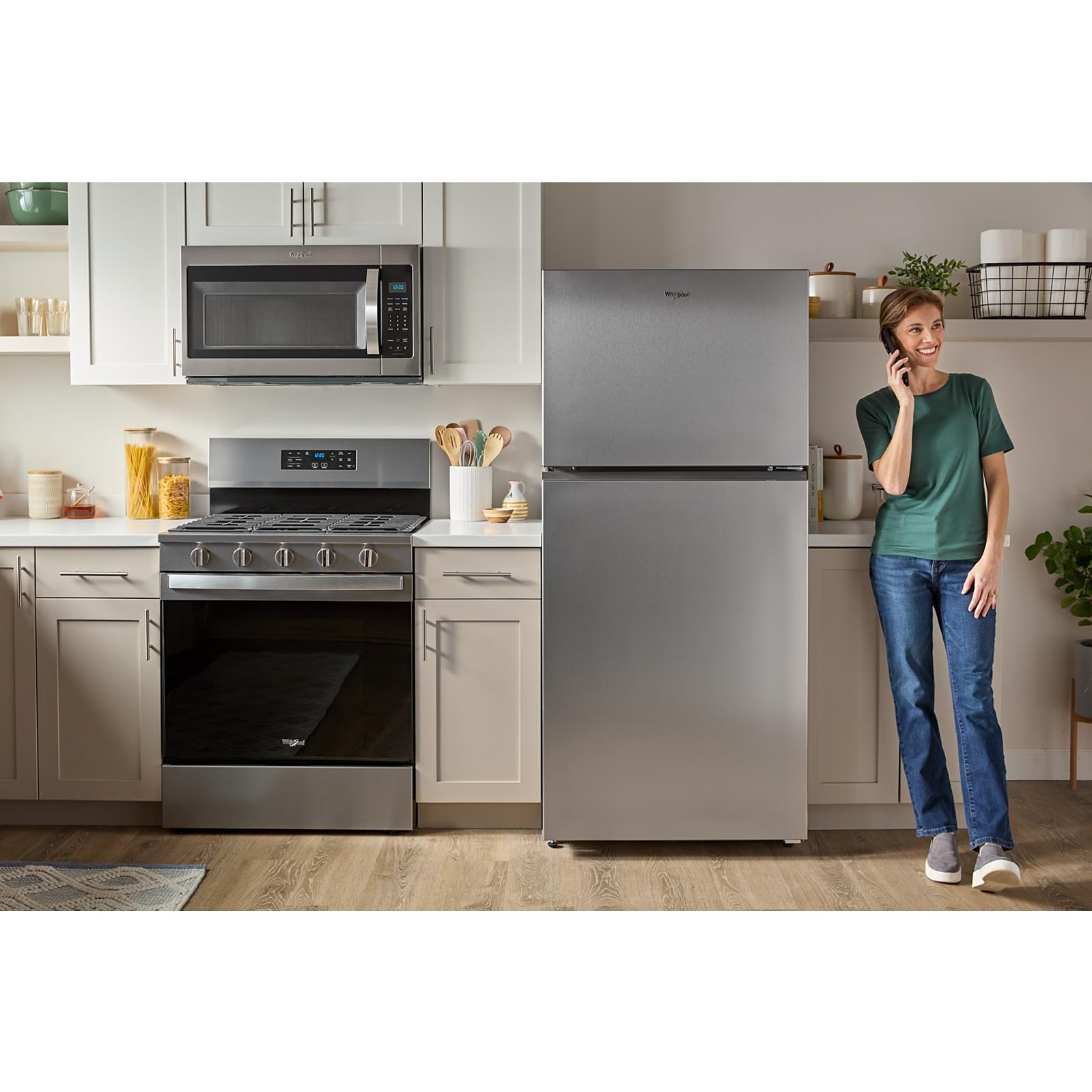 Whirlpool 28-inch, 14 cu. ft. Top Freezer Refrigerator with Total Coverage Cooling WRTX3314TZ IMAGE 12