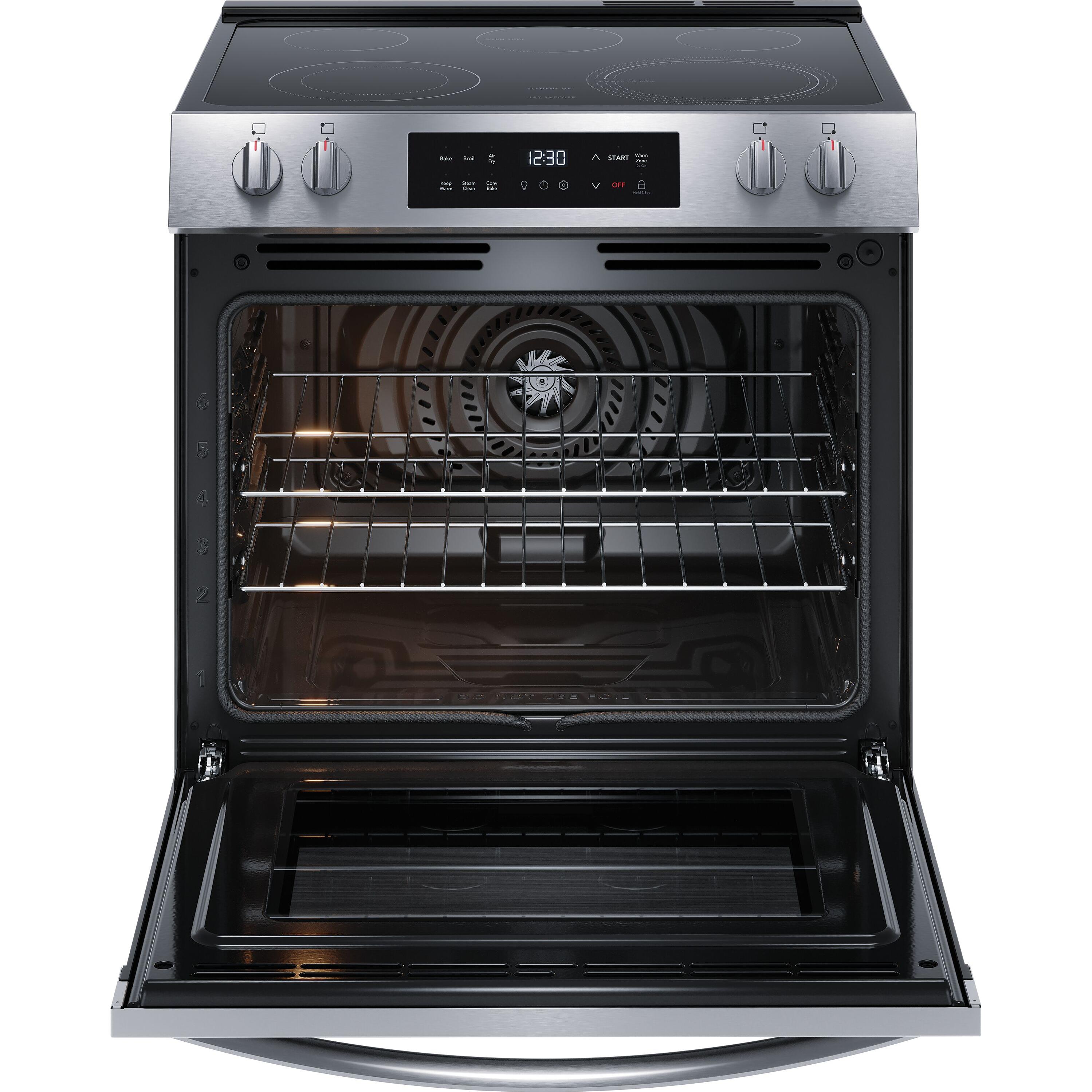  Frigidaire 30-inch Freestanding Electric Range with Convection Technology FCFE308CBS IMAGE 4