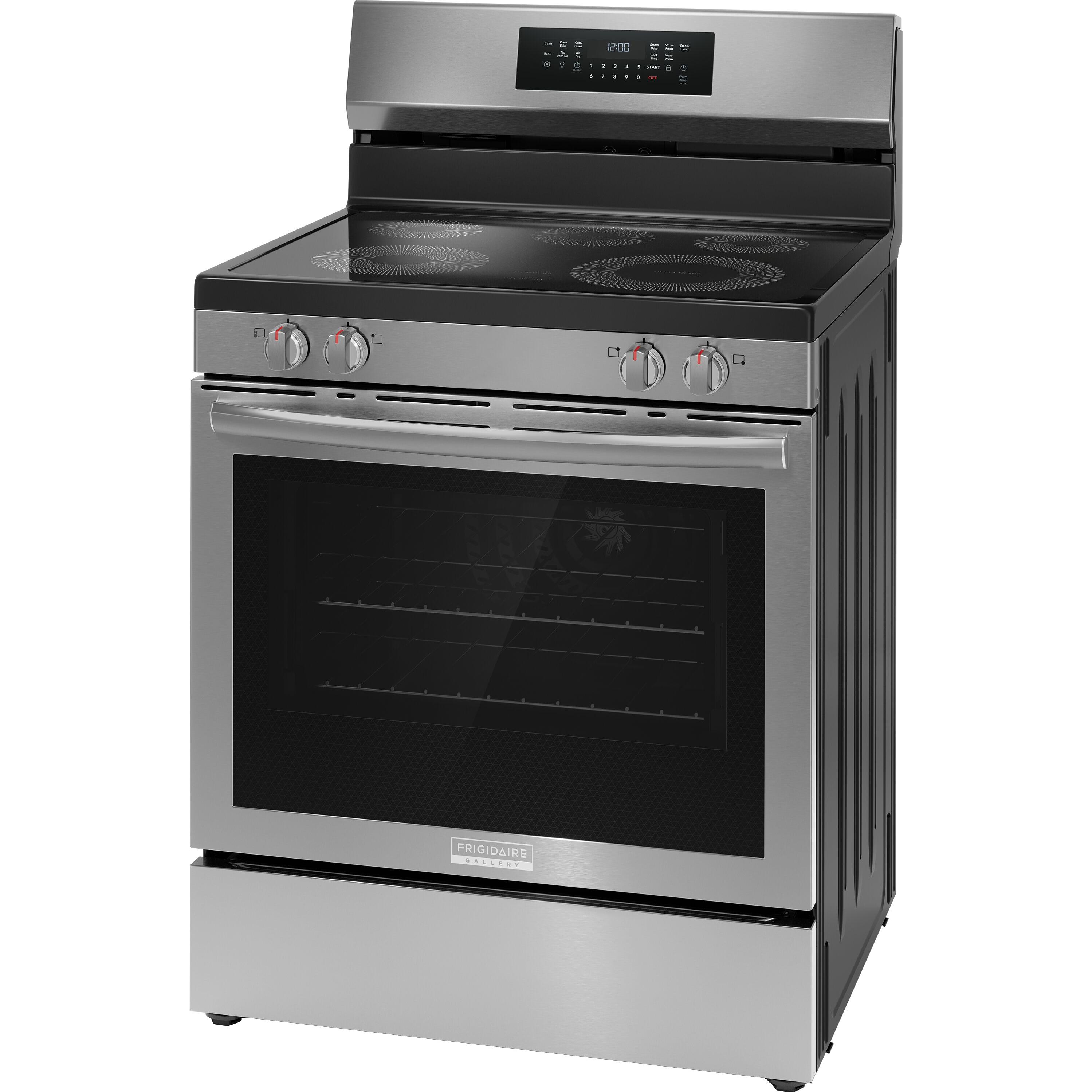  Frigidaire Gallery 30-inch Freestanding Electric Range with Air Fry Technology GCREC059BF IMAGE 2