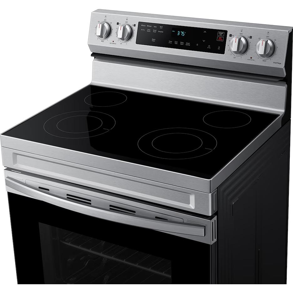  Samsung 6.3 cu. ft. Electric Freestanding Range Fan Convection Oven with Air Fry NE63F6510SR/AC IMAGE 9