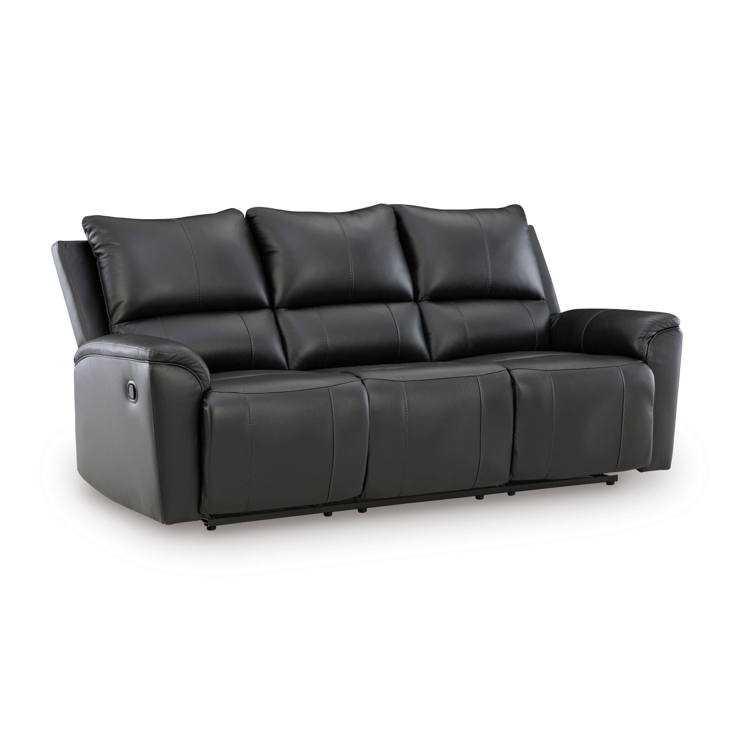  Signature Design by Ashley Glossmore Reclining Leather Match Sofa PCU1170088C IMAGE 1