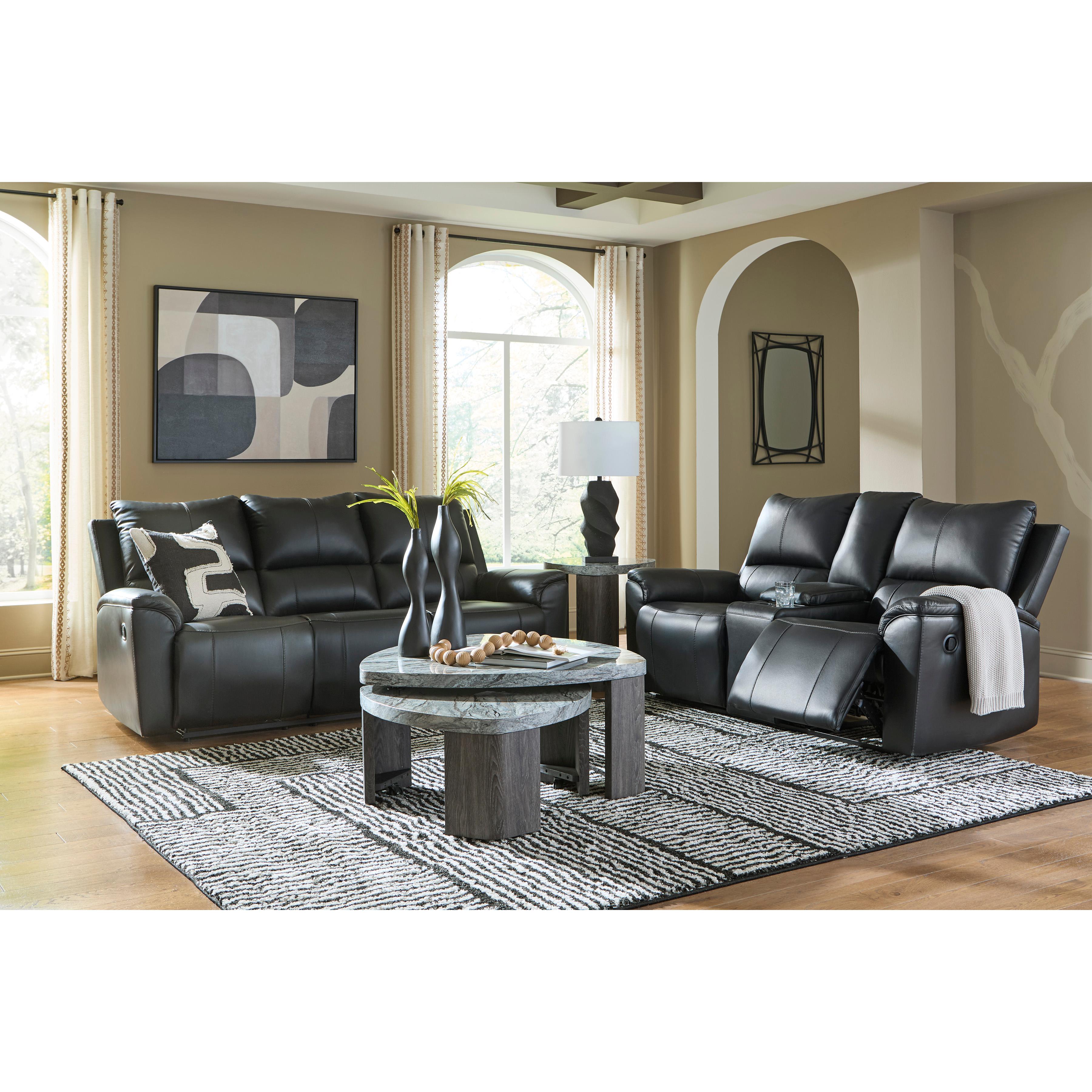 Signature Design by Ashley Glossmore Reclining Leather Match Sofa PCU1170088C IMAGE 11