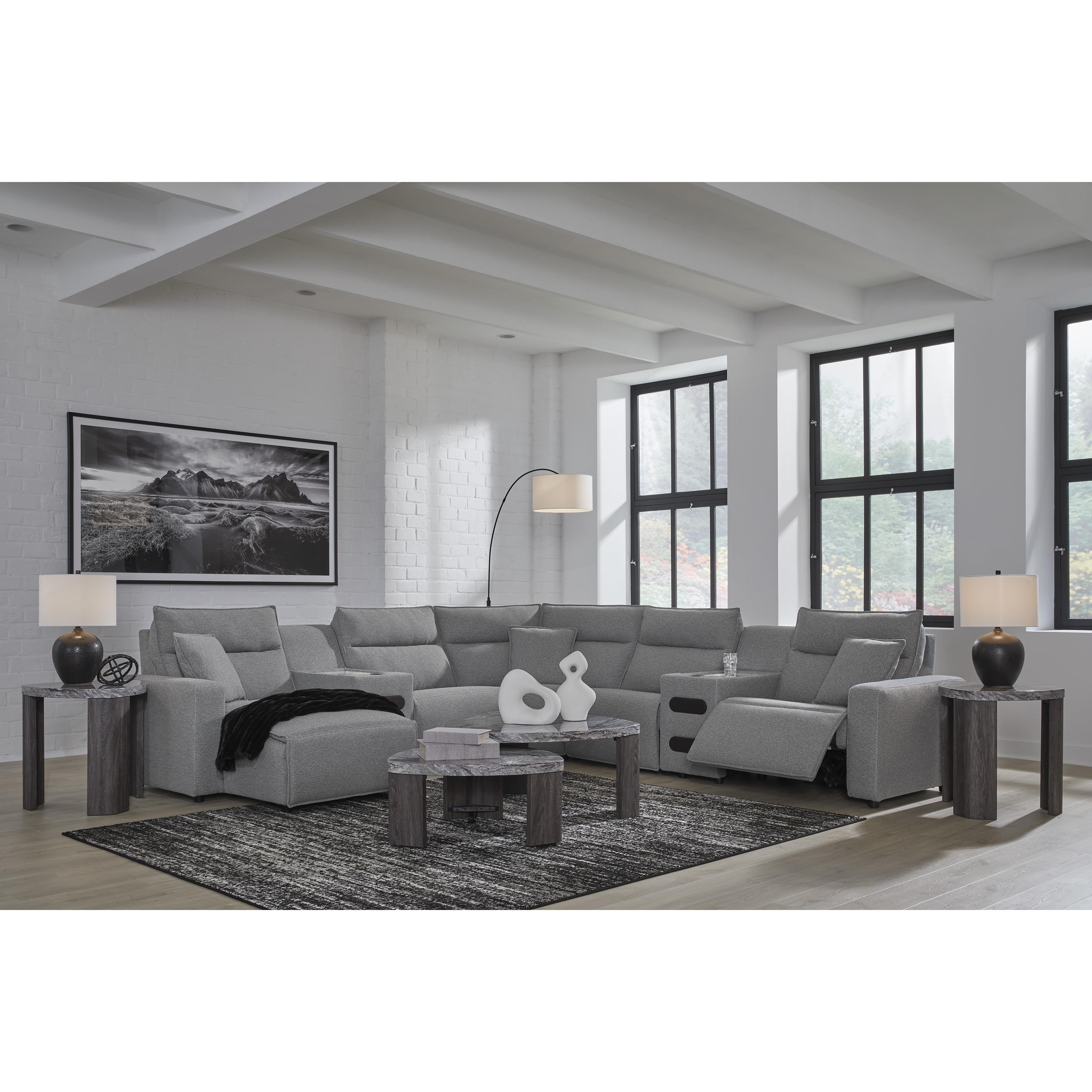  Signature Design by Ashley ModMax II Power Reclining Fabric 7 pc Sectional 6590679C/6590660C/6590646C/6590677C/6590631C/6590660C/6590662C IMAGE 7