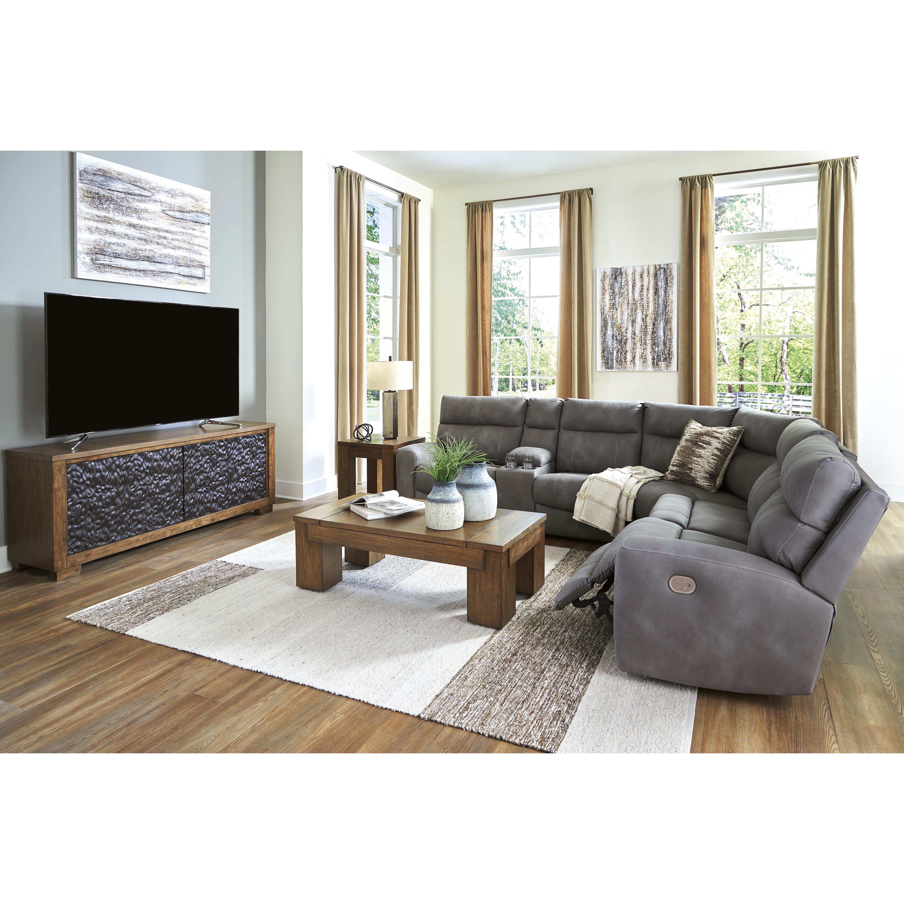  Signature Design by Ashley Next-Gen DuraPella Power Reclining Leather Look 6 pc Sectional 6100358C/6100357C/6100331C/6100377C/6100346C/6100362C IMAGE 6