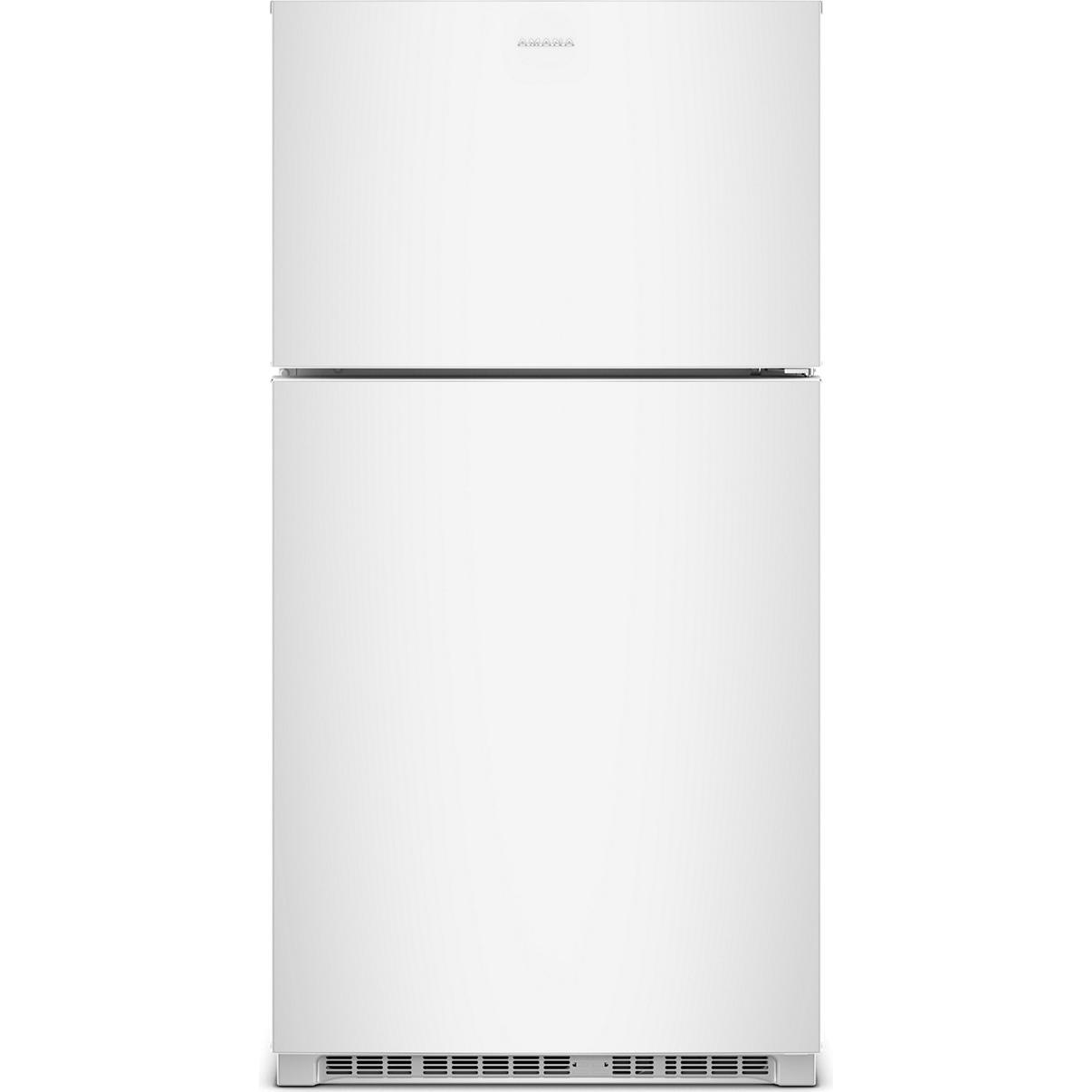  Amana 33-Inch, 21.3 Cu. Ft. Top-Freezer Refrigerator with Dual Crisper Drawers ARTX2021TW IMAGE 1