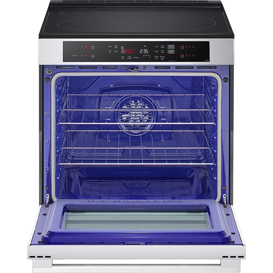  LG 30-inch, 6.3 cu ft. slide-In Induction Range with Air Fry LSIL6332XE IMAGE 3
