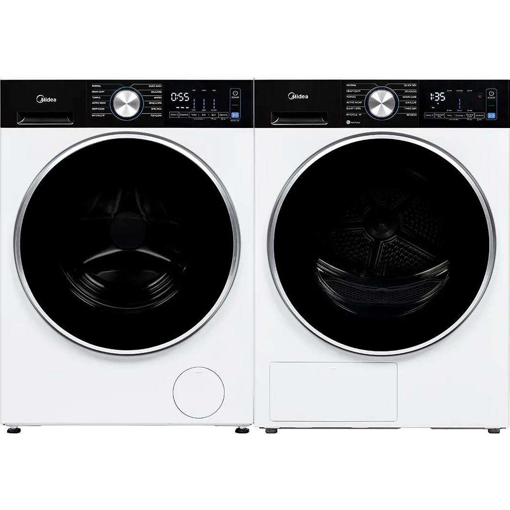  Midea 3.1 Cu. Ft. Front Load Compact Washing Machine with PowerMix™ MLHW31S2BBW IMAGE 9