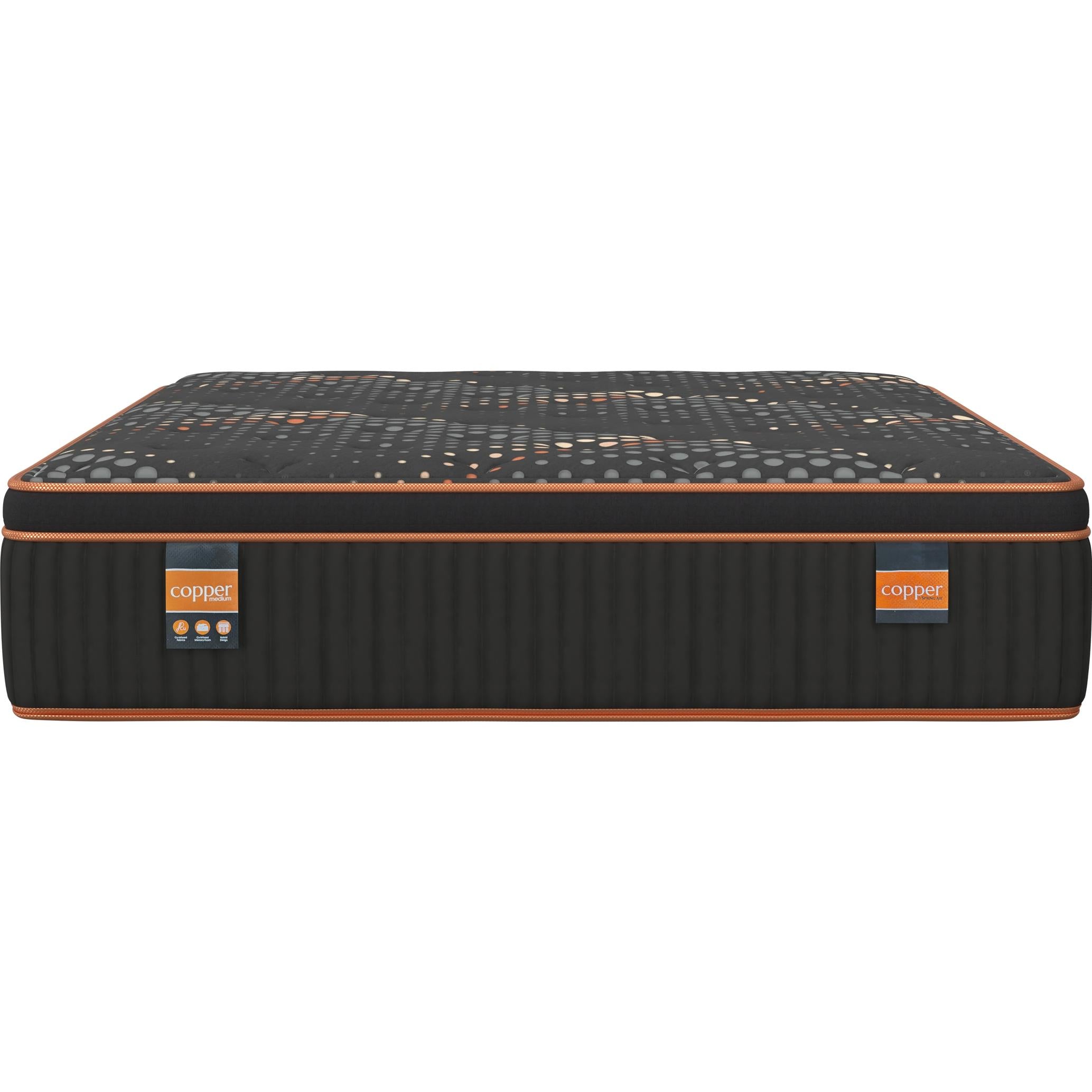  Spring Air Copper Quilted Medium Mattress (Full) IMAGE 2
