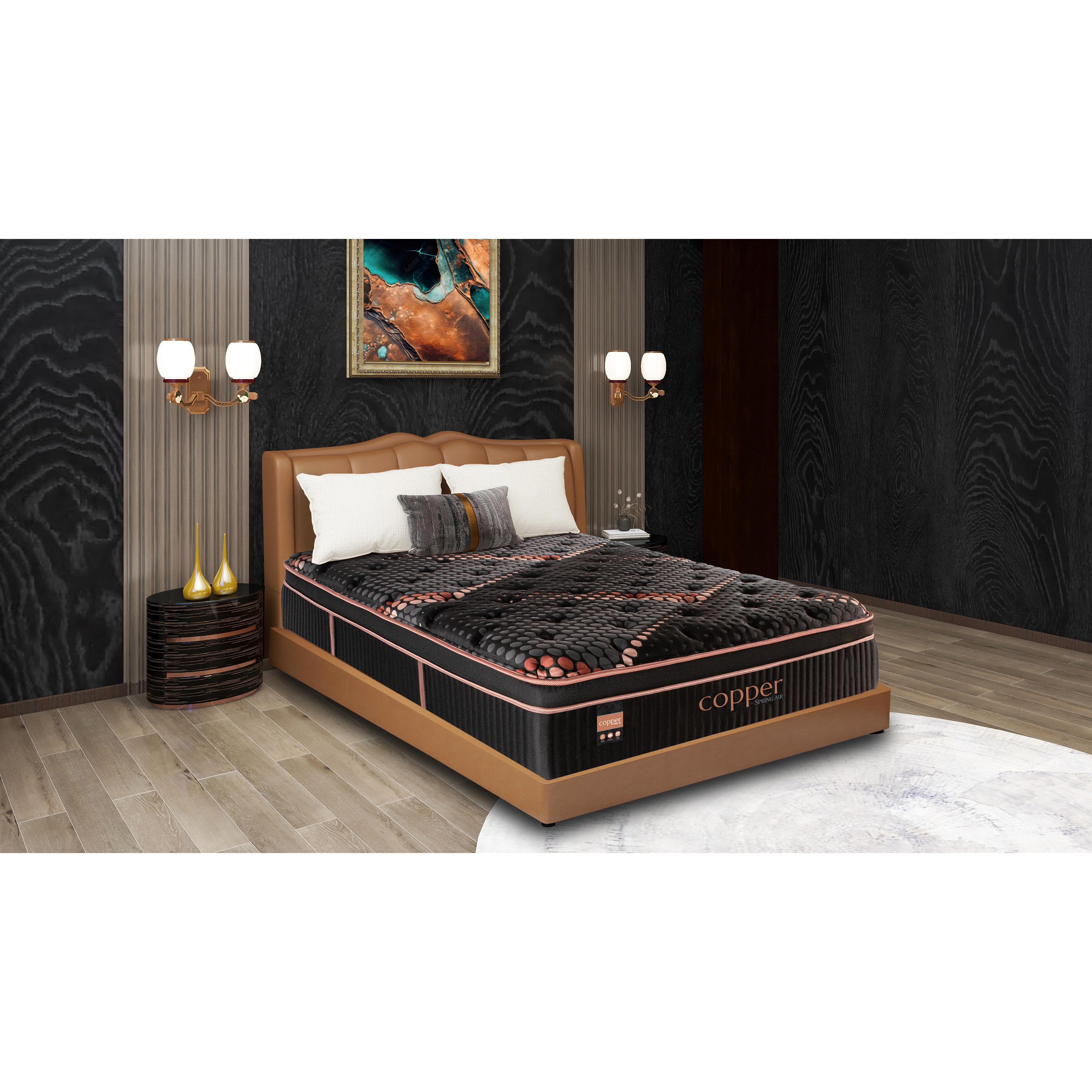  Spring Air Copper Quilted Medium Mattress (Full) IMAGE 6