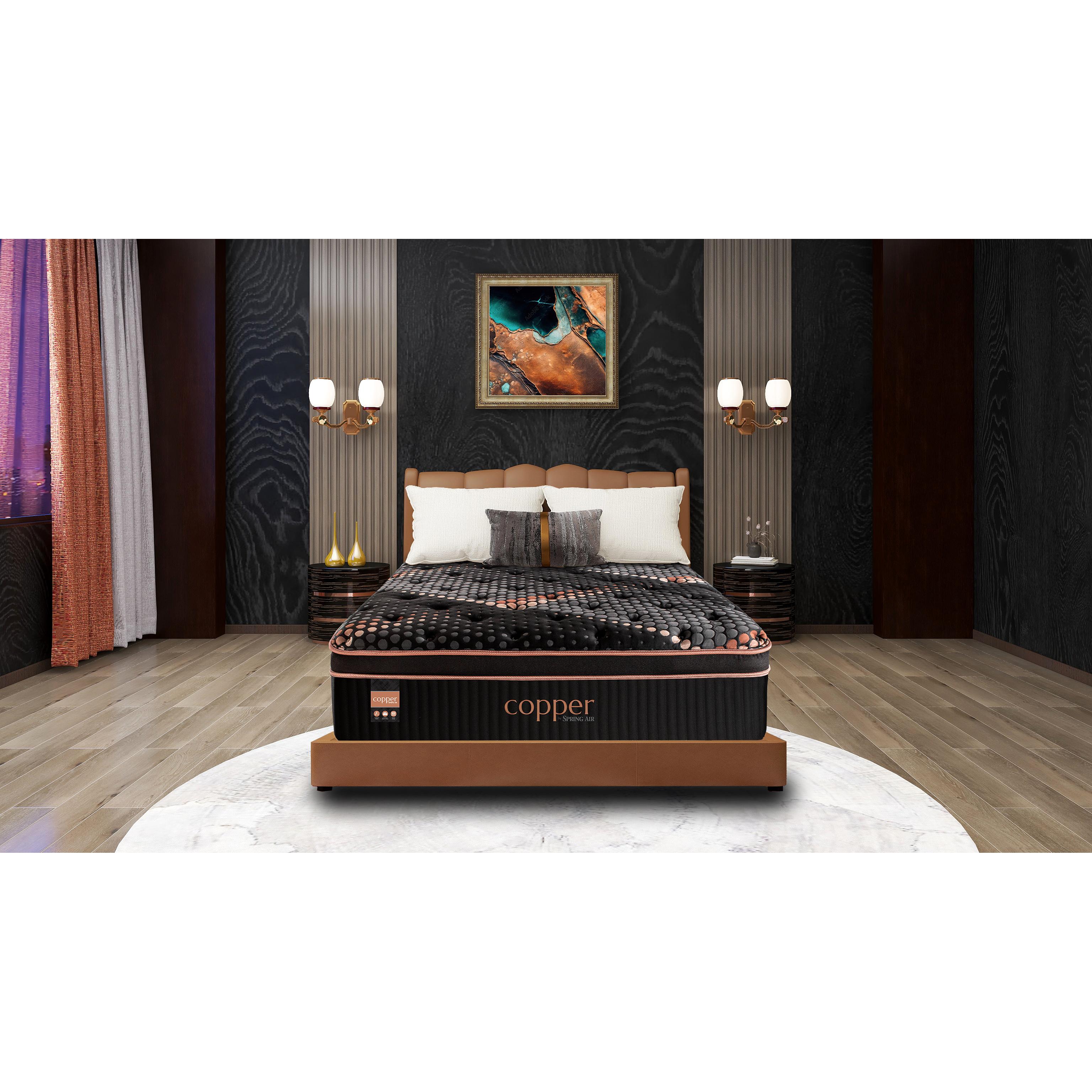  Spring Air Copper Quilted Medium Mattress (Queen) IMAGE 5