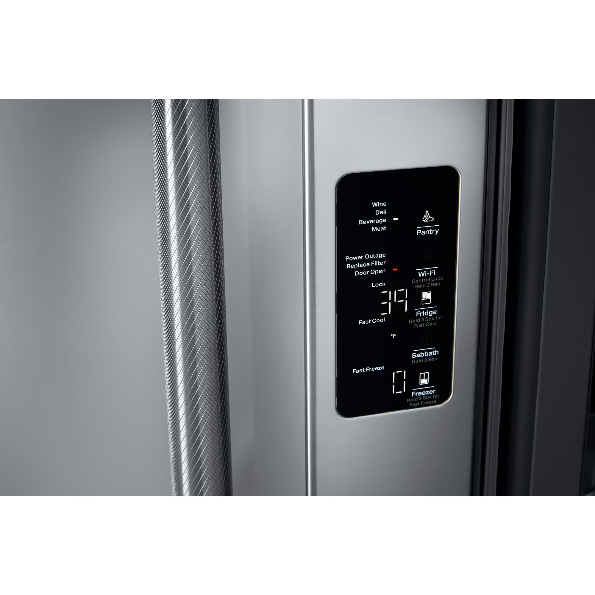  JennAir 36-inch, 23.84 cu. ft. Counter-Depth French 3-Door Refrigerator with Water and Ice Dispensing System JFFCCE72SL IMAGE 5