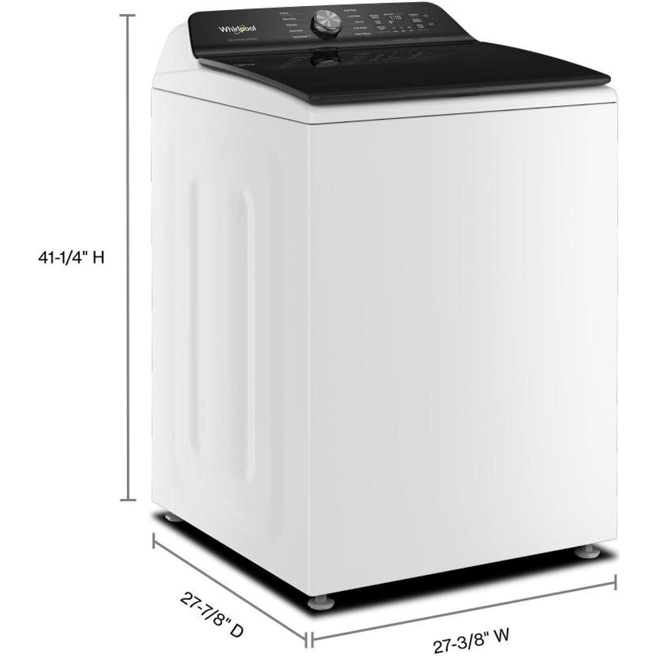  Whirlpool 6.1 cu. ft. IEC Smart Top Load Washer with the Removable Delicates Basket WTW8509TW IMAGE 11