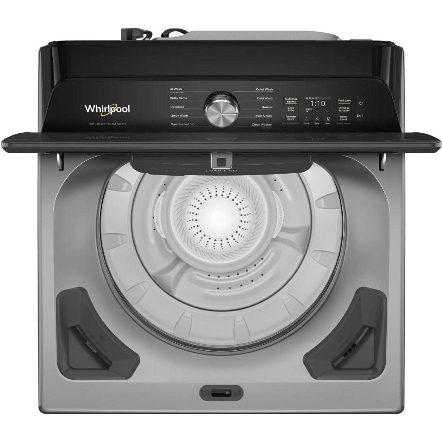  Whirlpool 6.1 cu. ft. IEC Smart Top Load Washer with the Removable Delicates Basket WTW8509TR IMAGE 3