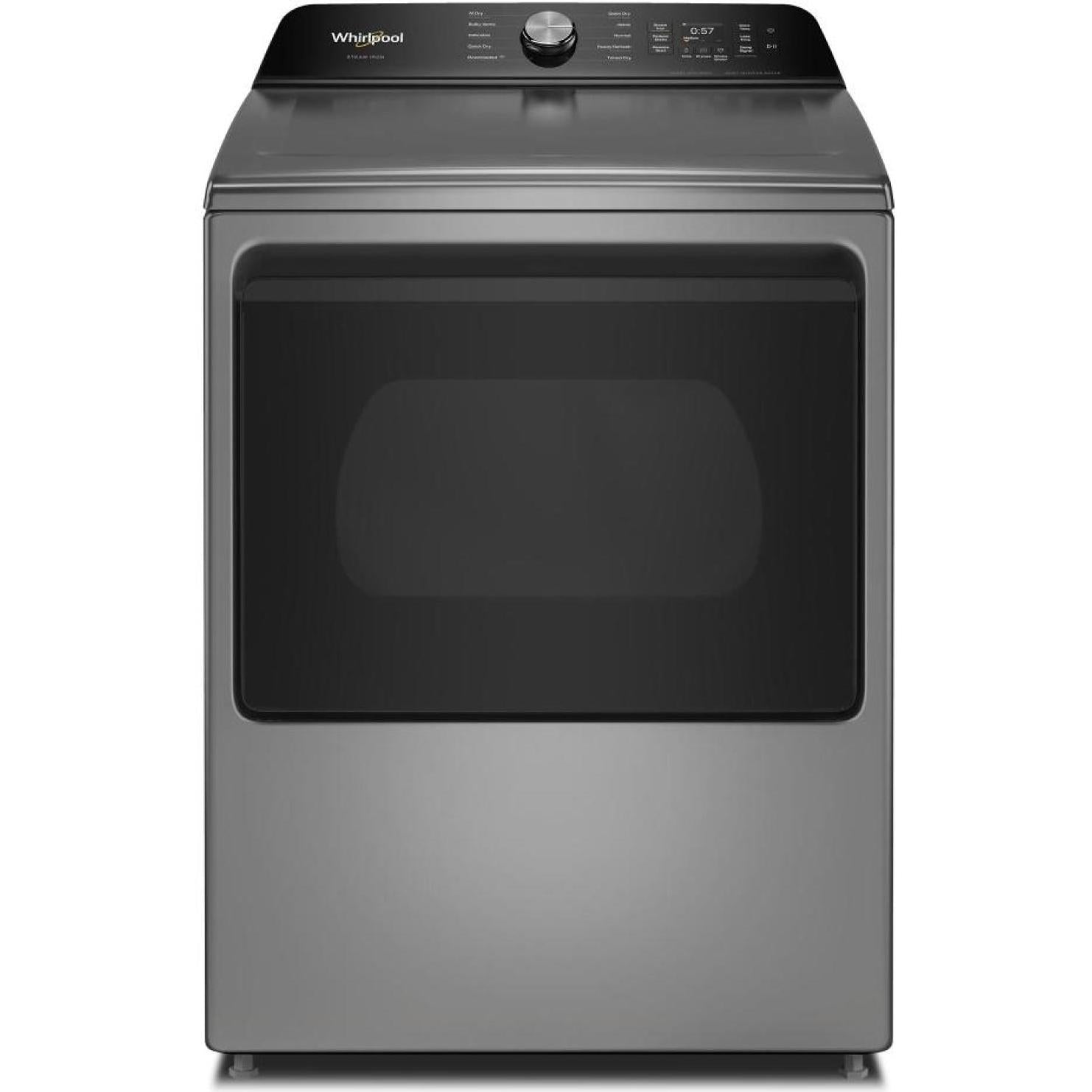  Whirlpool 7.5 cu. ft. Smart Electric Top Load Dryer with Steam Iron and AI Dry YWED8509TR IMAGE 1