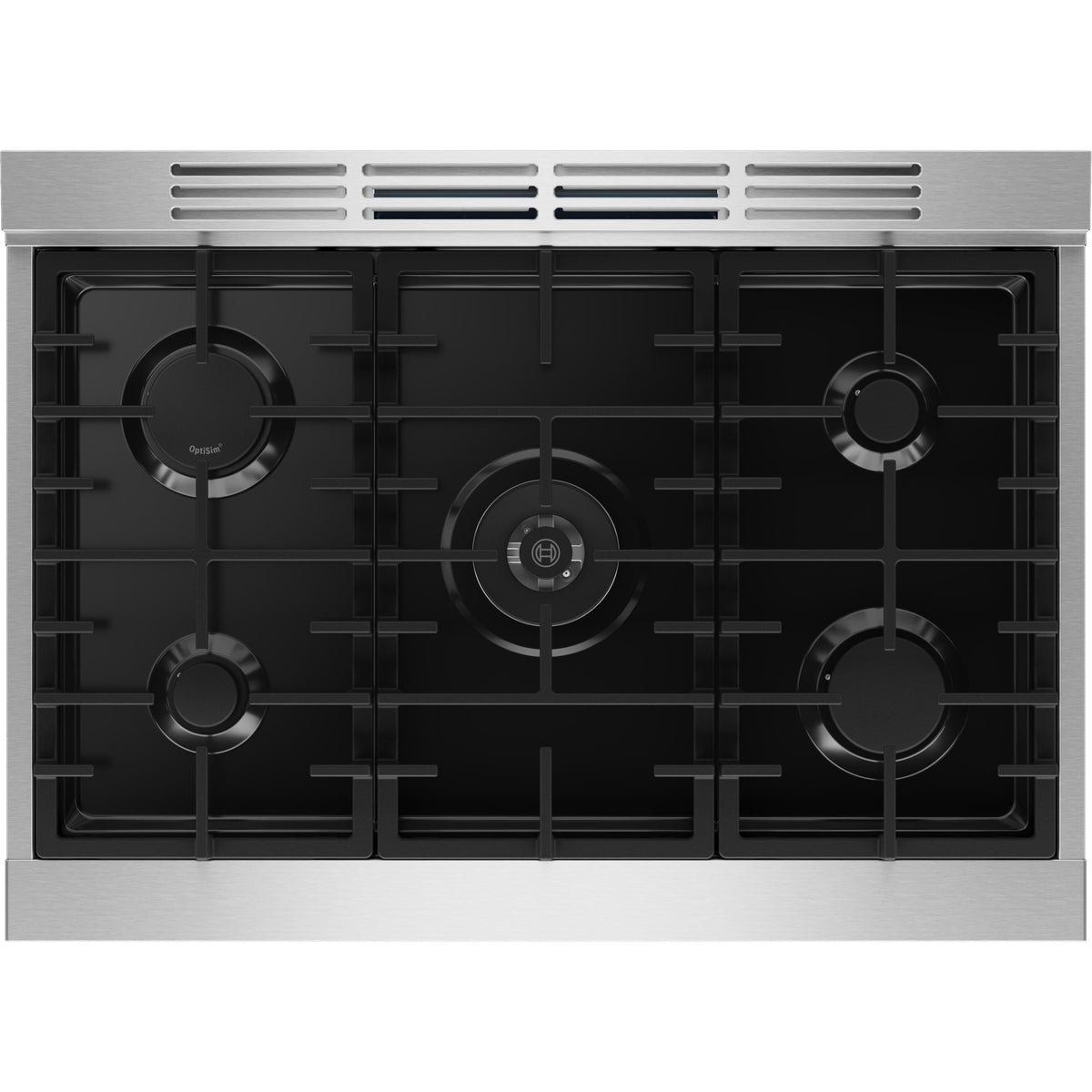  Bosch 500 Series 36-inch Freestanding Gas Range with 5 Burners HGS5657UC IMAGE 5