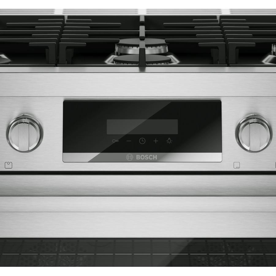  Bosch 800 Series 36-inch Freestanding Gas Range with 6 Burners HGS8657UC IMAGE 6