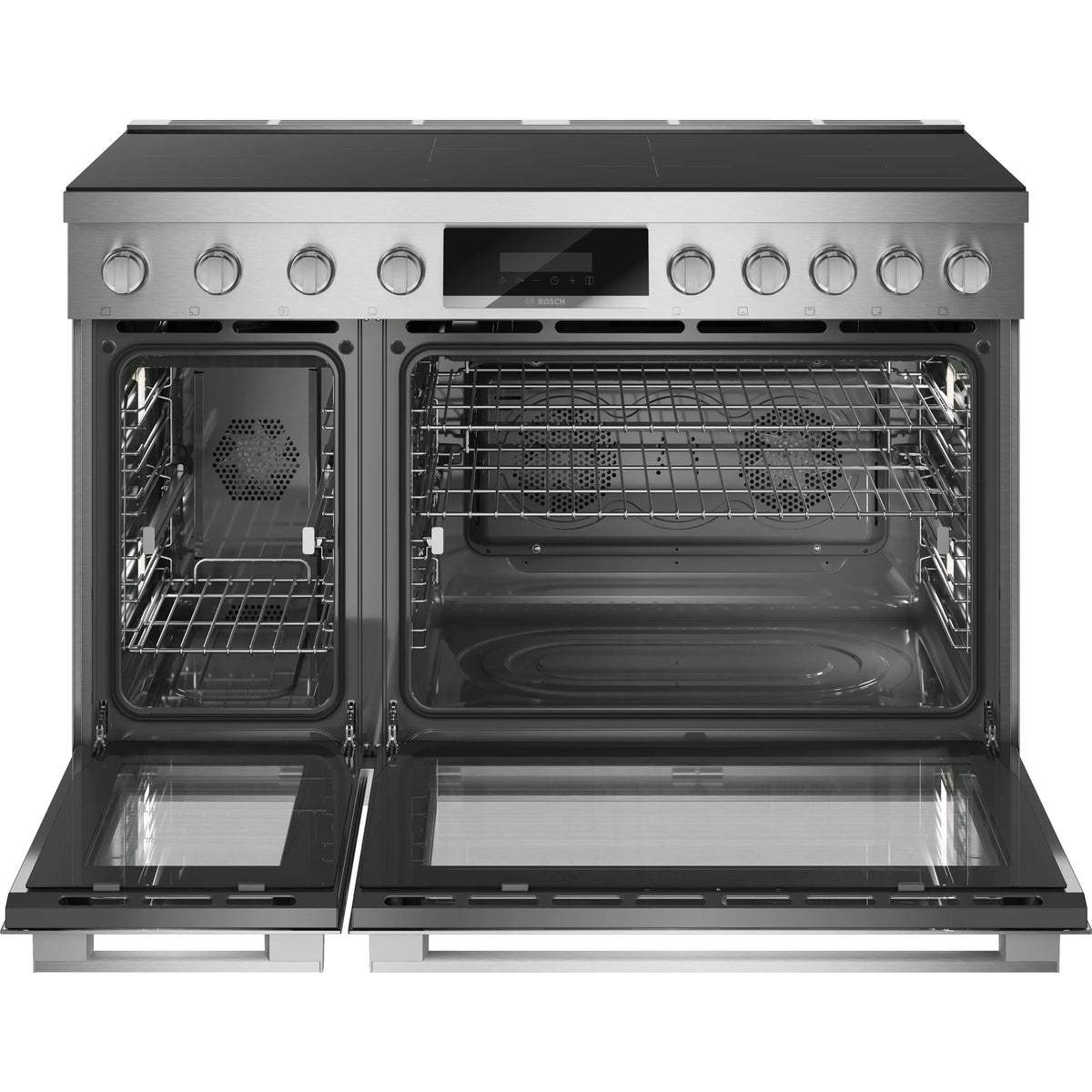  Bosch 800 Series 36-inch Freestanding Induction Range with 7 Elements HIS8857UC IMAGE 2