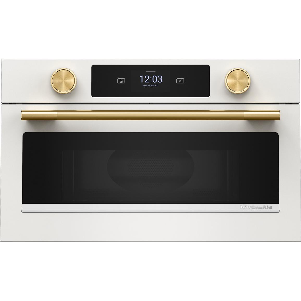  KitchenAid 30-inch Built-in Microwave Oven with Convection Technology KMBS730SPL IMAGE 1
