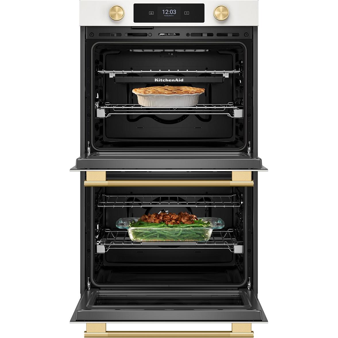  KitchenAid 30-inch, 10 cu. ft. Built-in Double Wall Oven with Convection KOED730SPL IMAGE 2