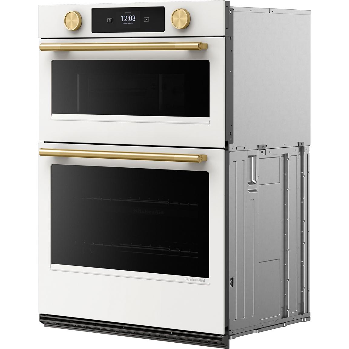  KitchenAid 30-inch, 6.4 cu. ft. Built-in Combination Wall Oven with Microwave Oven with Convection Technology KOEC730SPL IMAGE 5
