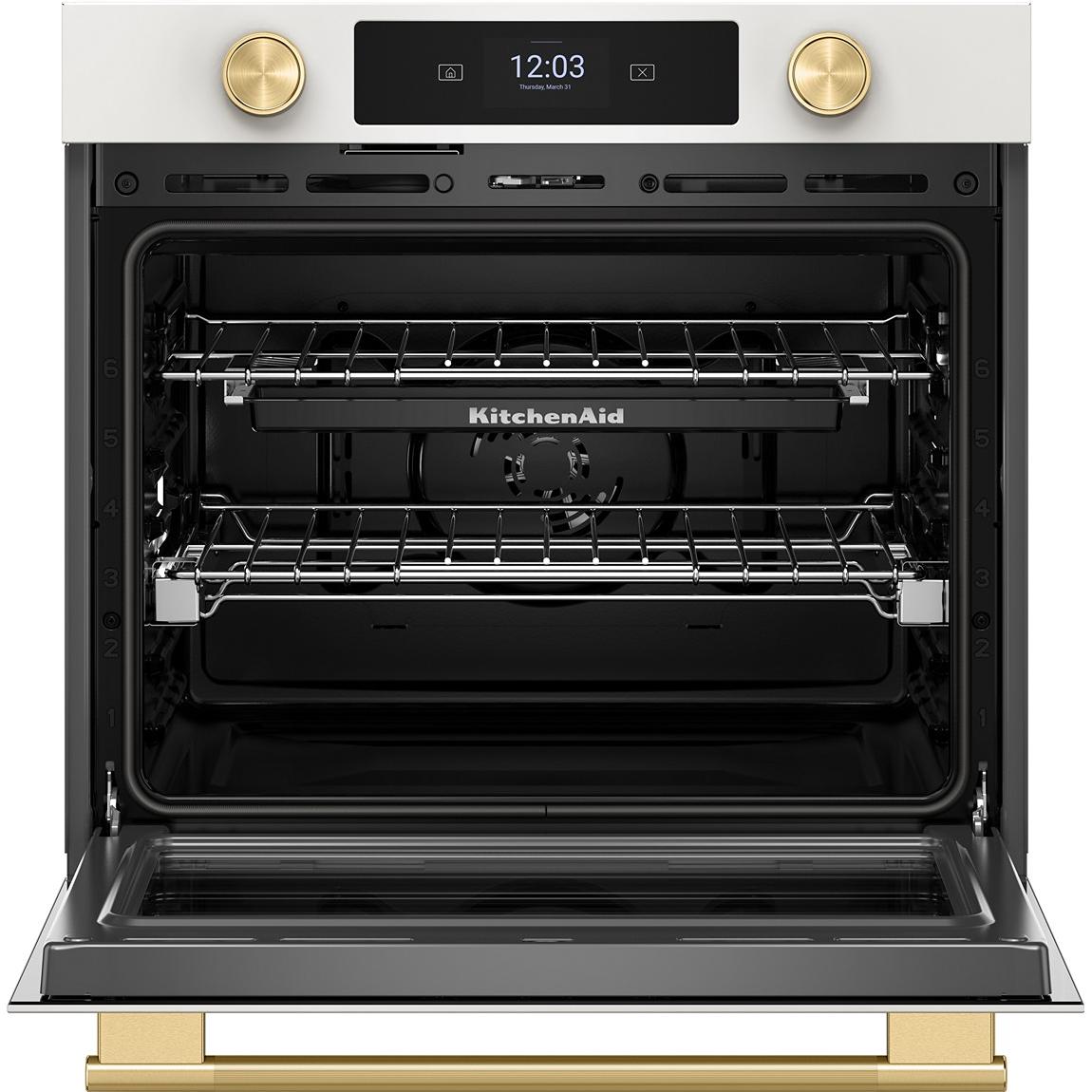  KitchenAid 30-inch, 5.0 cu. ft. Built-in Single Wall Oven with Convection Technology KOES730SPL IMAGE 5
