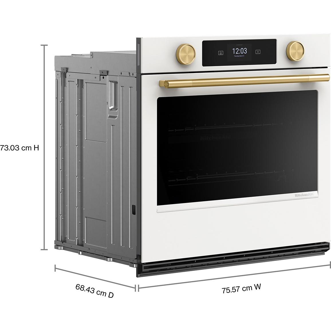  KitchenAid 30-inch, 5.0 cu. ft. Built-in Single Wall Oven with Convection Technology KOES730SPL IMAGE 8