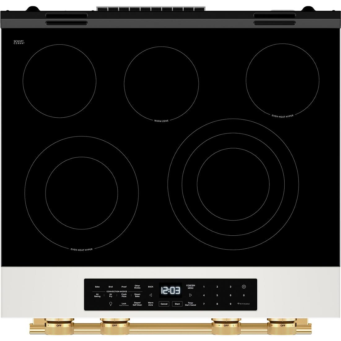  KitchenAid 30-inch Slide-in Electric Range with  Convection Cooking Modes YKSES530SPL IMAGE 7