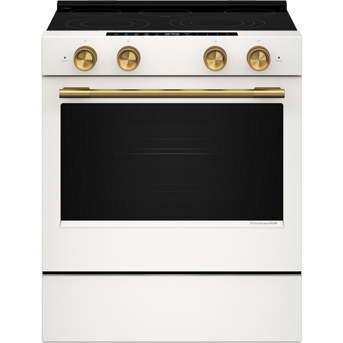  KitchenAid 30-inch Slide-in Electric Range with  Convection Cooking Modes YKSES530SPL IMAGE 8