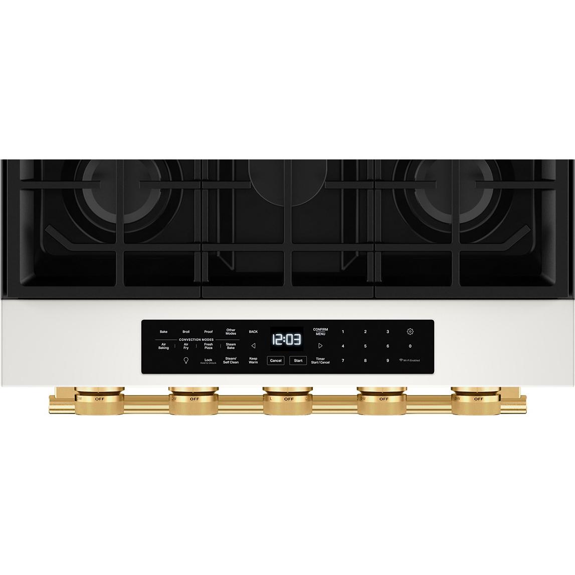  KitchenAid 30-inch Smart Slide-in Gas Range with Convection Cooking Modes and 2-in-1 Burner KSGS530SPL IMAGE 7