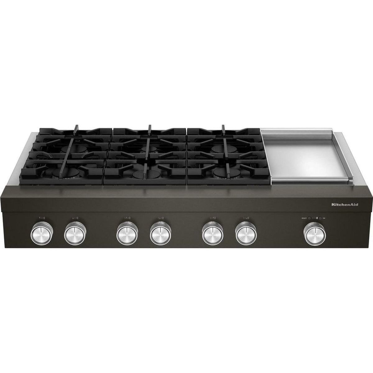  KitchenAid 48-inch Gas Rangetop with Electric Griddle KCGK948TBE IMAGE 7