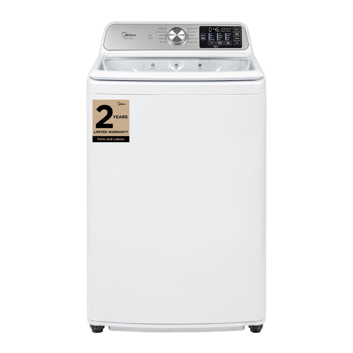  Midea 4.7 cu. ft. Top Loading Washer with Power Wave Agitator MLTW47A4BWW IMAGE 1