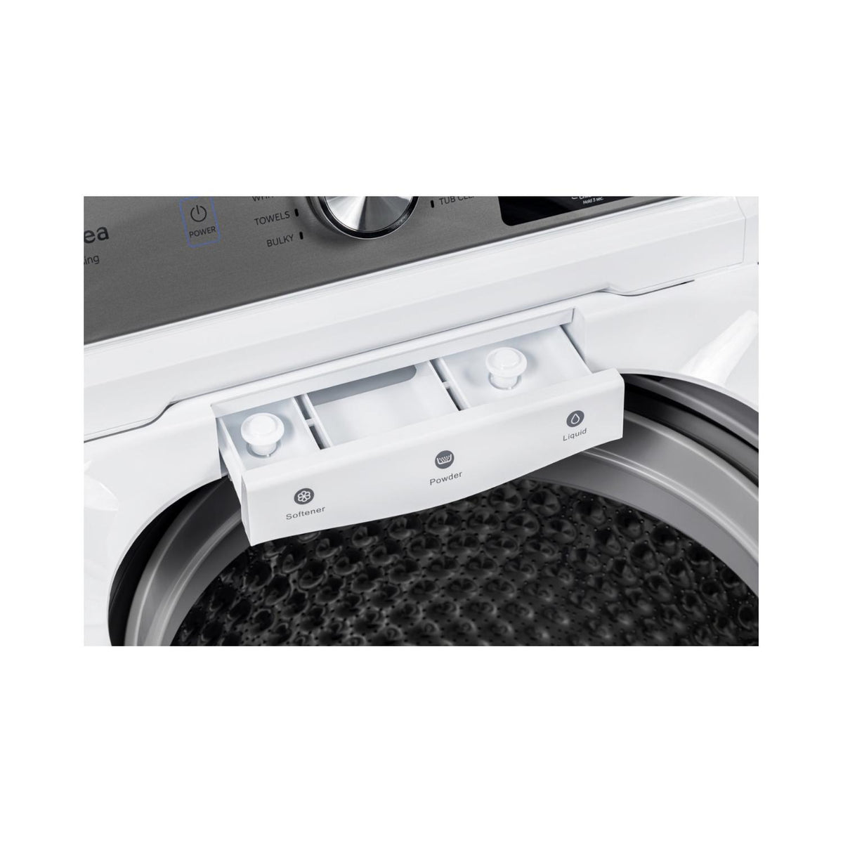  Midea 4.7 cu. ft. Top Loading Washer with Power Wave Agitator MLTW47A4BWW IMAGE 6