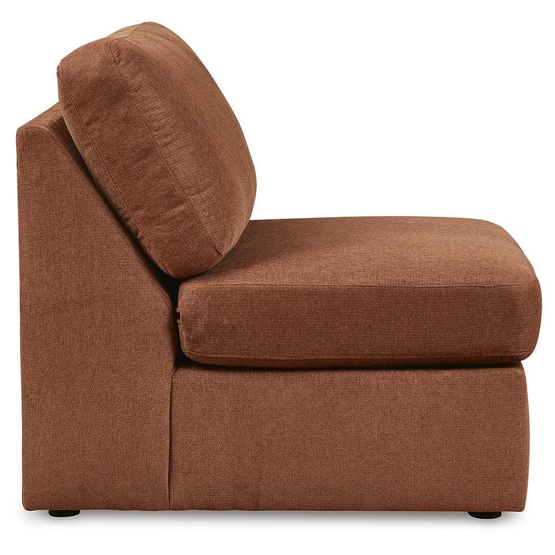  Signature Design by Ashley® Modmax 92102U12 4 pc Sectional and Ottoman - Spice IMAGE 4