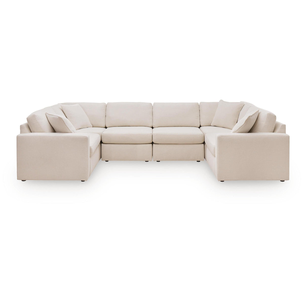  Signature Design by Ashley® Modmax 92103U18 6 pc Sectional and Ottoman - Oyster IMAGE 6