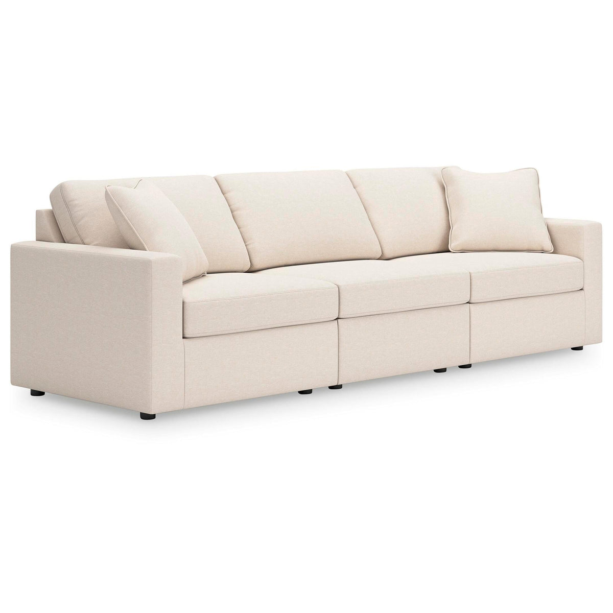  Signature Design by Ashley® Modmax 92103U4 3 pc Sectional and Ottoman - Oyster IMAGE 6