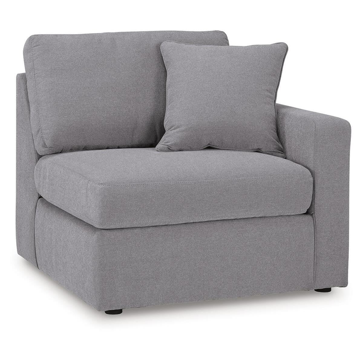  Signature Design by Ashley® Modmax 92104U12 4 pc Sectional and Ottoman - Granite IMAGE 3