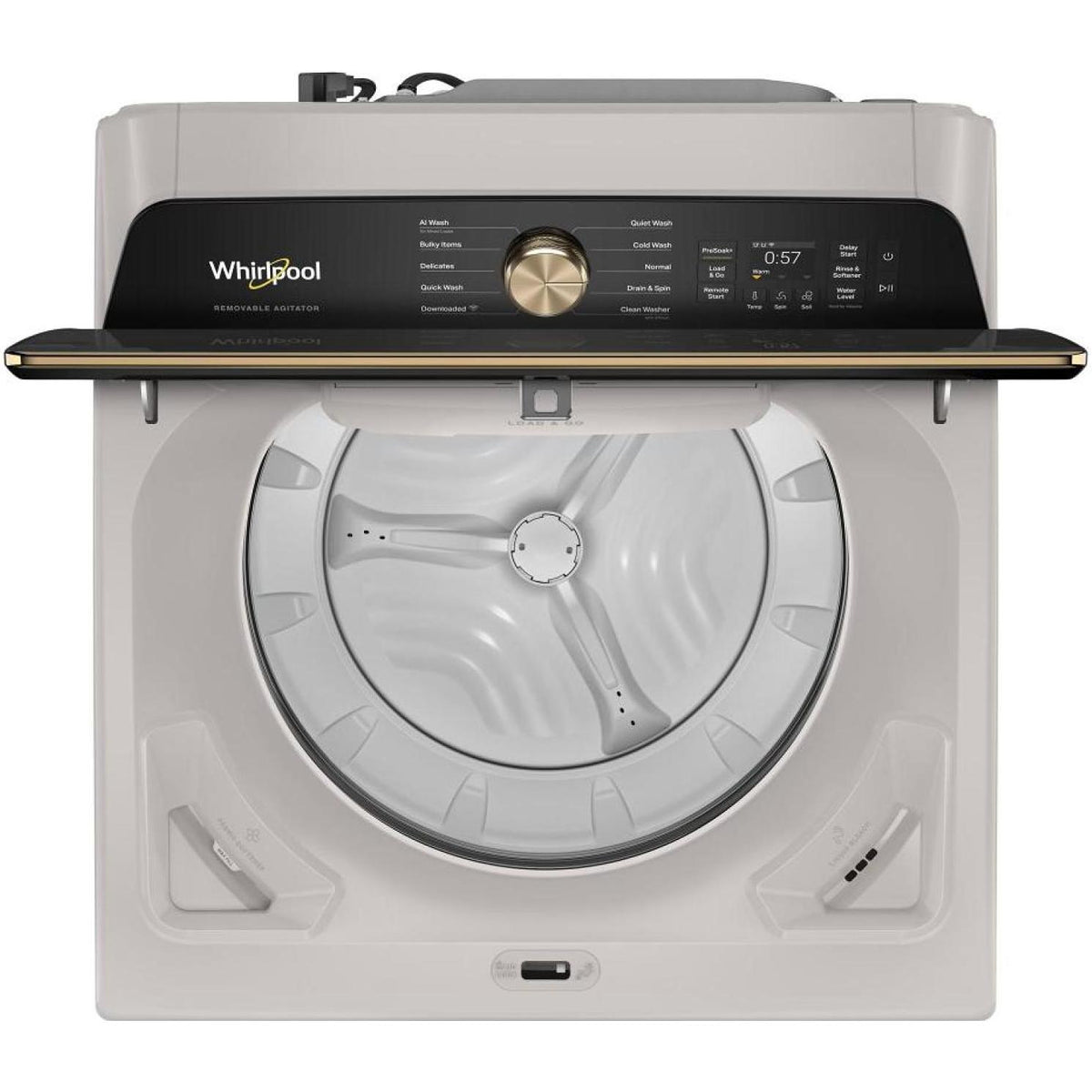  Whirlpool 6.1 cu. ft. Top Loading Washer with Removable Agitator WTW8507TL IMAGE 4