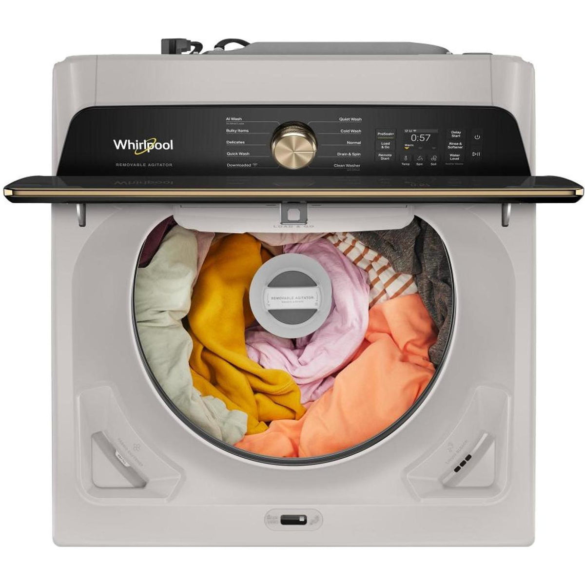  Whirlpool 6.1 cu. ft. Top Loading Washer with Removable Agitator WTW8507TL IMAGE 5