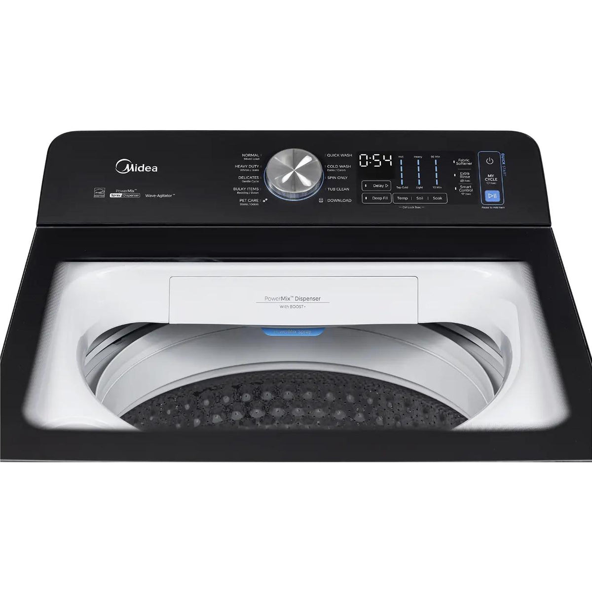  Midea 6.1 cu. ft. Top Loading Washer with PowerMix™ Spray MLTW61A5CWW IMAGE 5