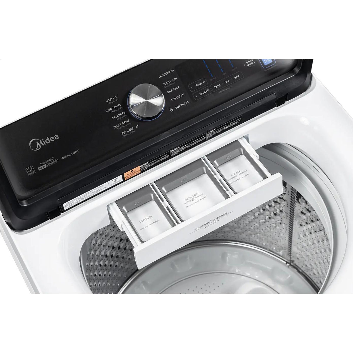  Midea 6.2 cu. ft. Top Loading Washer with PowerMix™ Spray MLTW62M5CWW IMAGE 6