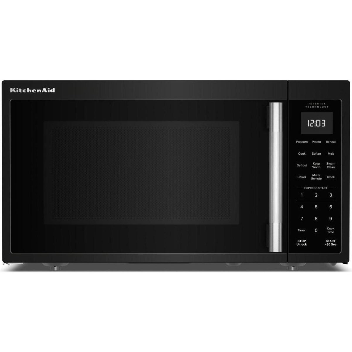  KitchenAid 1.2 cu. ft. Countertop Microwave Oven with Inverter Technology YKMCS3020TBL IMAGE 1