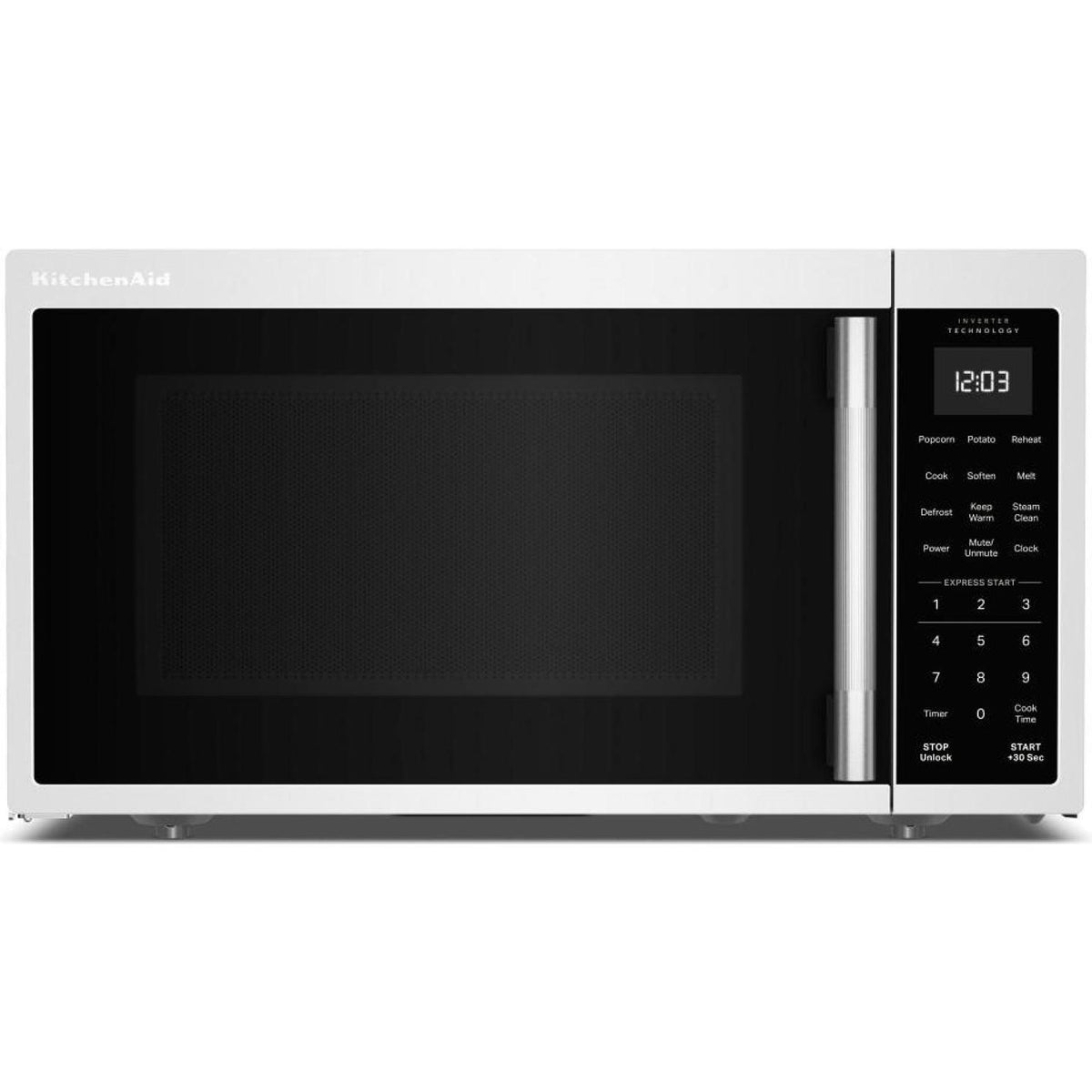  KitchenAid 1.2 cu. ft. Countertop Microwave Oven with Inverter Technology YKMCS3020TWH IMAGE 1