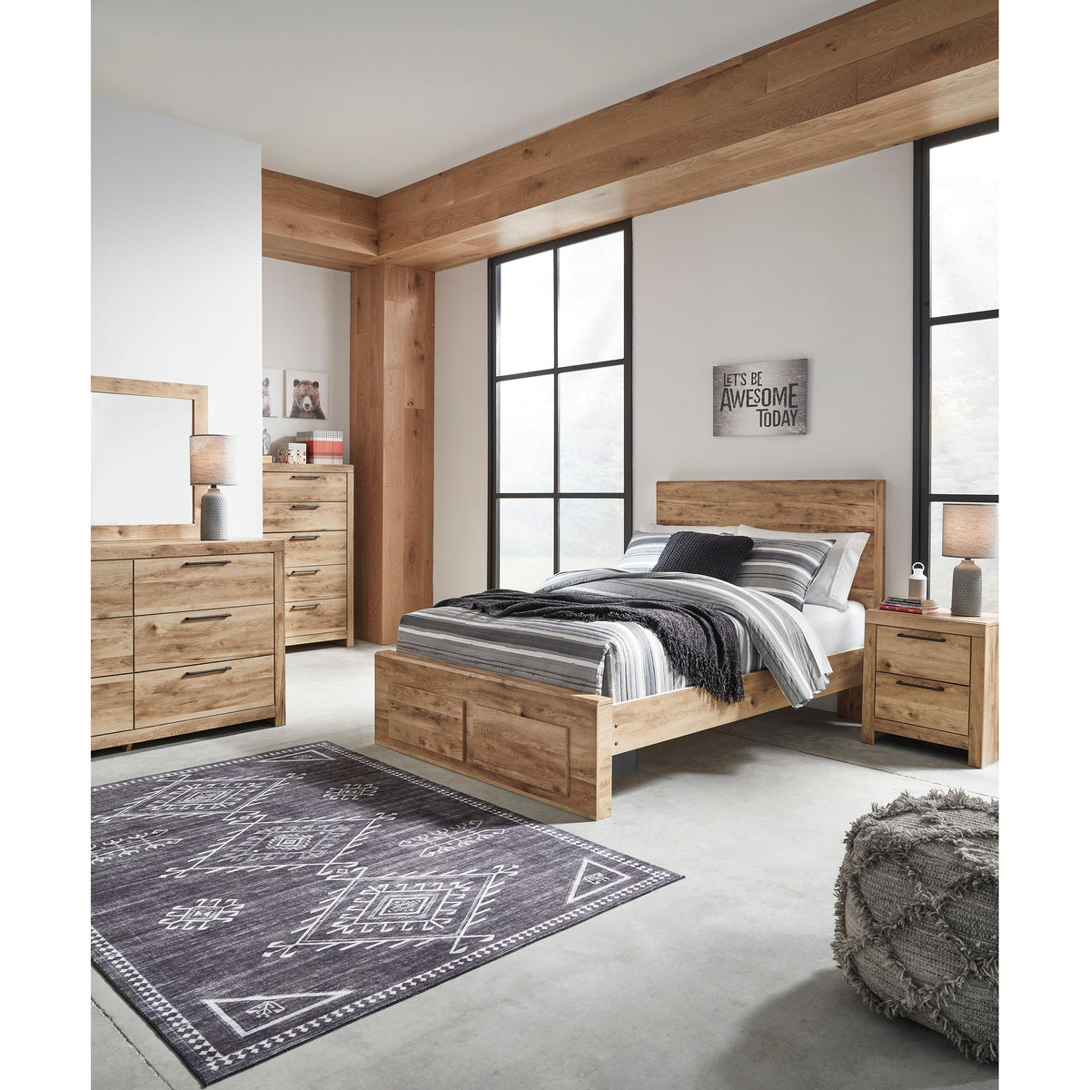  Signature Design by Ashley Hyanna Full Panel Bed with Storage B100-12/B1050-84SCI/B1050-87CI/B1050-89CI IMAGE 7