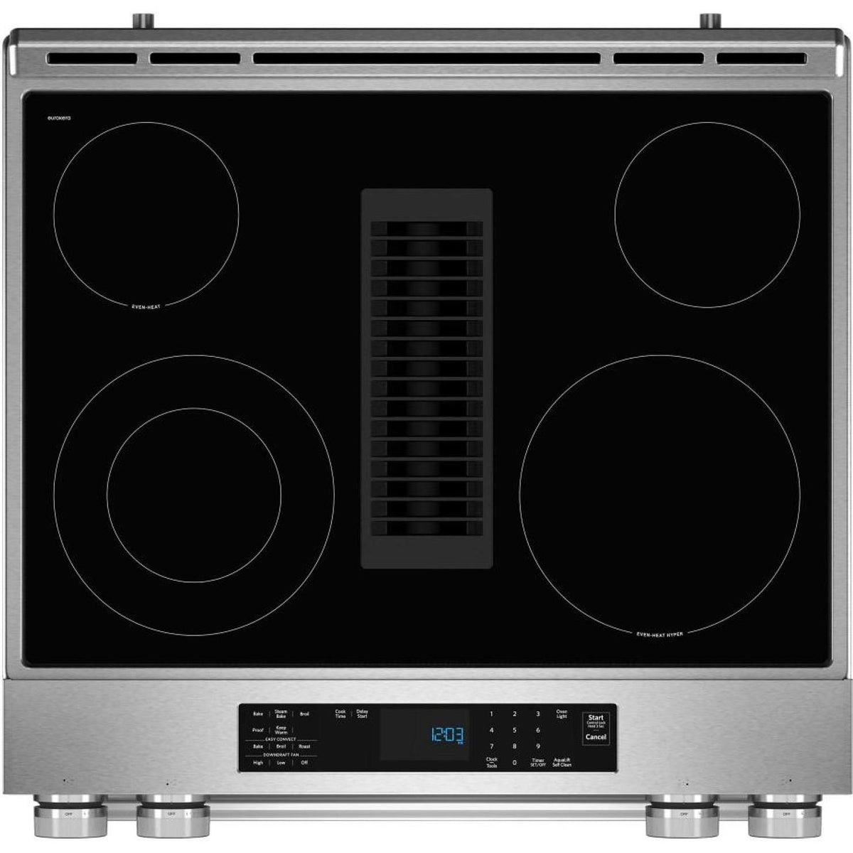 KitchenAid 30-inch Electric Range with Downdraft Ventilation KSEV730TPS IMAGE 4